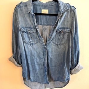 American Eagle denim shirt